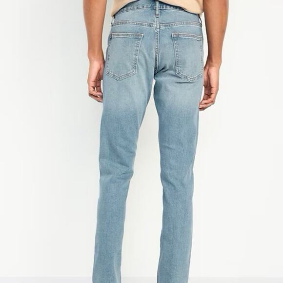 Old Navy Slim Jeans – Size 36x30 – Light Wash with Built-In Flex - Picture 5 of 5